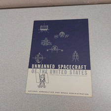 Unmanned Spacecraft of the United States NASA Educ Publication PB Photos READ