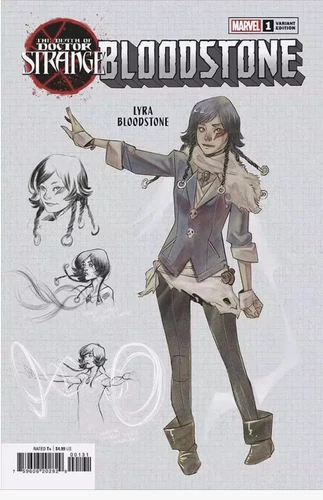 DEATH OF DOCTOR STRANGE BLOODSTONE #1 1:10 LYRA DESIGN VARIANT NM
