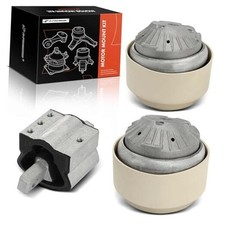 3PCS Engine Motor Mount and Transmission Mount Set Compatible with Mercedes