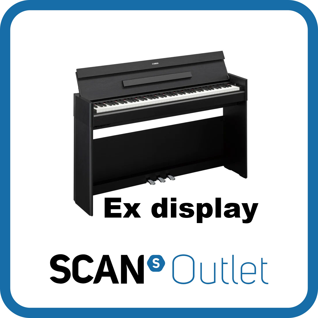 Yamaha YDP-S55 Digital Piano - Black YDP-S55B