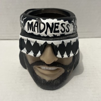 Vintage wrestling macho Man Randy Savage Coin Bank beer Koozie Wwe