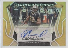 2019 Certified Potential Signatures Mirror Gold 24/25 Marcus Davenport Auto 03wd