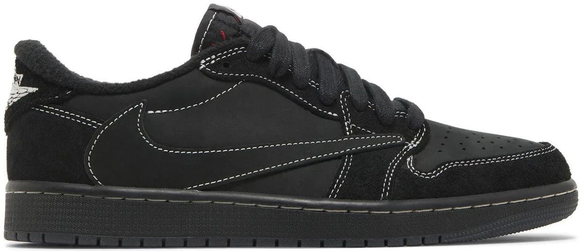 靴 aj1 nike trvis scott Black Phantom Jordan 1 Retro Low OG SP x Travis Scott Black Phantom for Sale