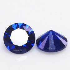 Natürlicher zertifizierter Montana blauer Saphir 3,00 mm rund Paar...