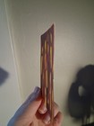 Original ACEO Candlelight Abstract Art Card OOAK Miniature Painting Signed — photo 4