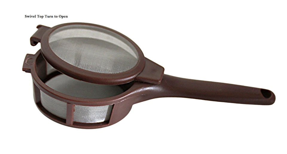 Reusable Coffee Tea Brew Stick Infuser – Single Cup Filter Spoon BPA-Free Mesh - Image 2 of 4