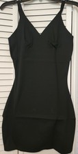 UNBRANDED BLACK SUPER SEXY SLIM SPAGHETTI STRAP WOMENS DRESS SIZE MEDIUM