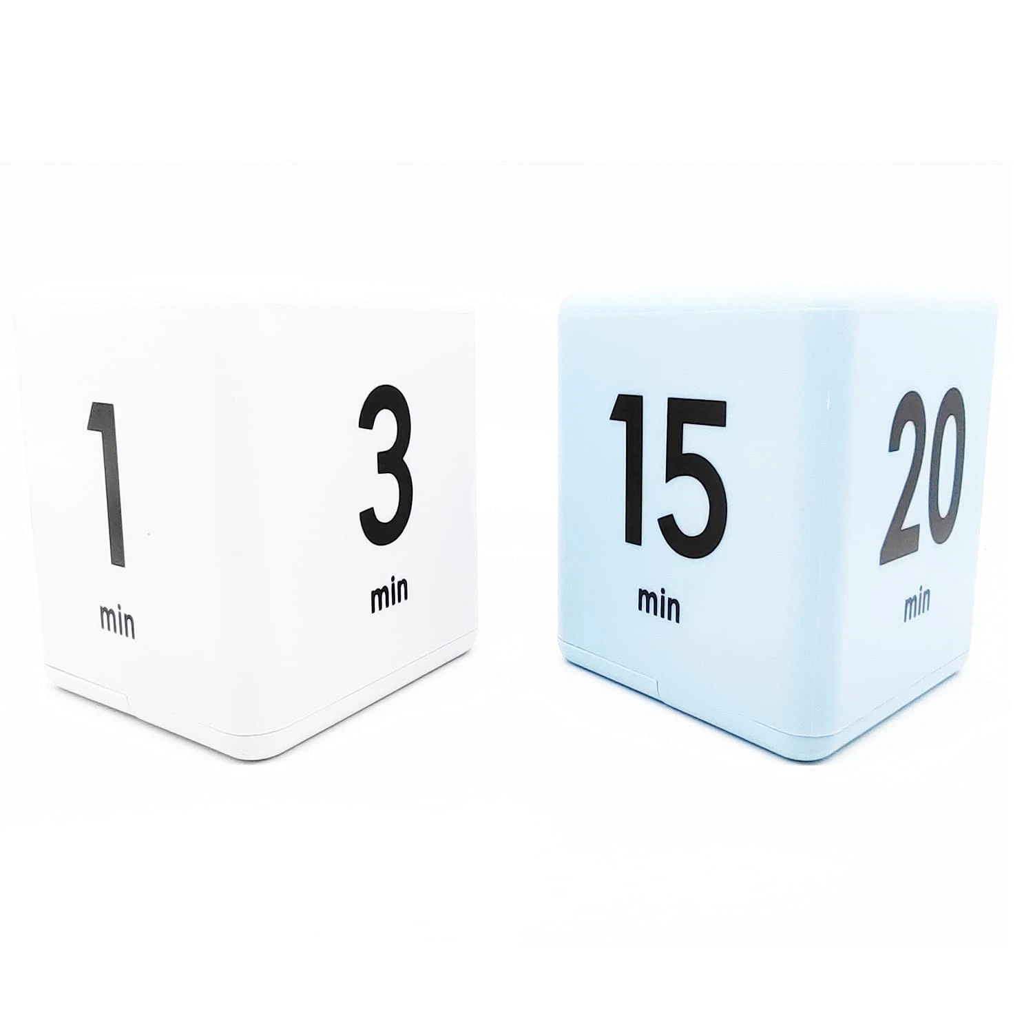 2 Pieces Cube Timers, Kitchen Child Timer Exercise Timer, Workout and Game, G...