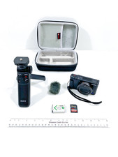 Sony ZV-1 Digital Camera WW119533 Vlogger, Tripod, Battery, 128GB SD, Case, MIC