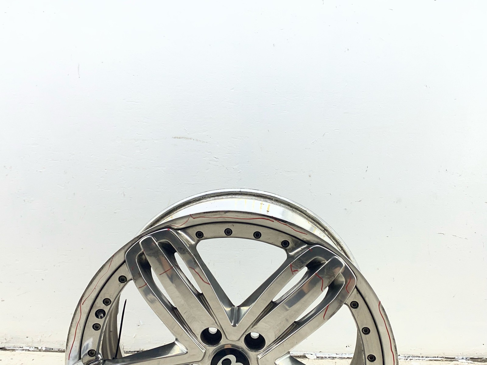 2010-2020 BENTLEY MULSANNE OEM 21X9 5 TRIPLE CHROME SPOKE ALUMINUM WHEEL RIM