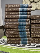 1991 Encyclopaedia Britannica 15th Edition Complete 32 Vol Set Brown Leatherette