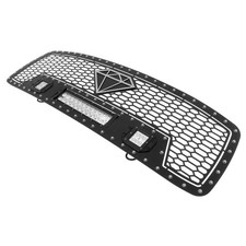 For 2002-2005 Dodge Ram 150003-05 3500 Upper Black Mesh Led Grille Insert For 2002-2005 Dodge Ram 150003-05 3500 Upper Black Mesh Led Grille Insert