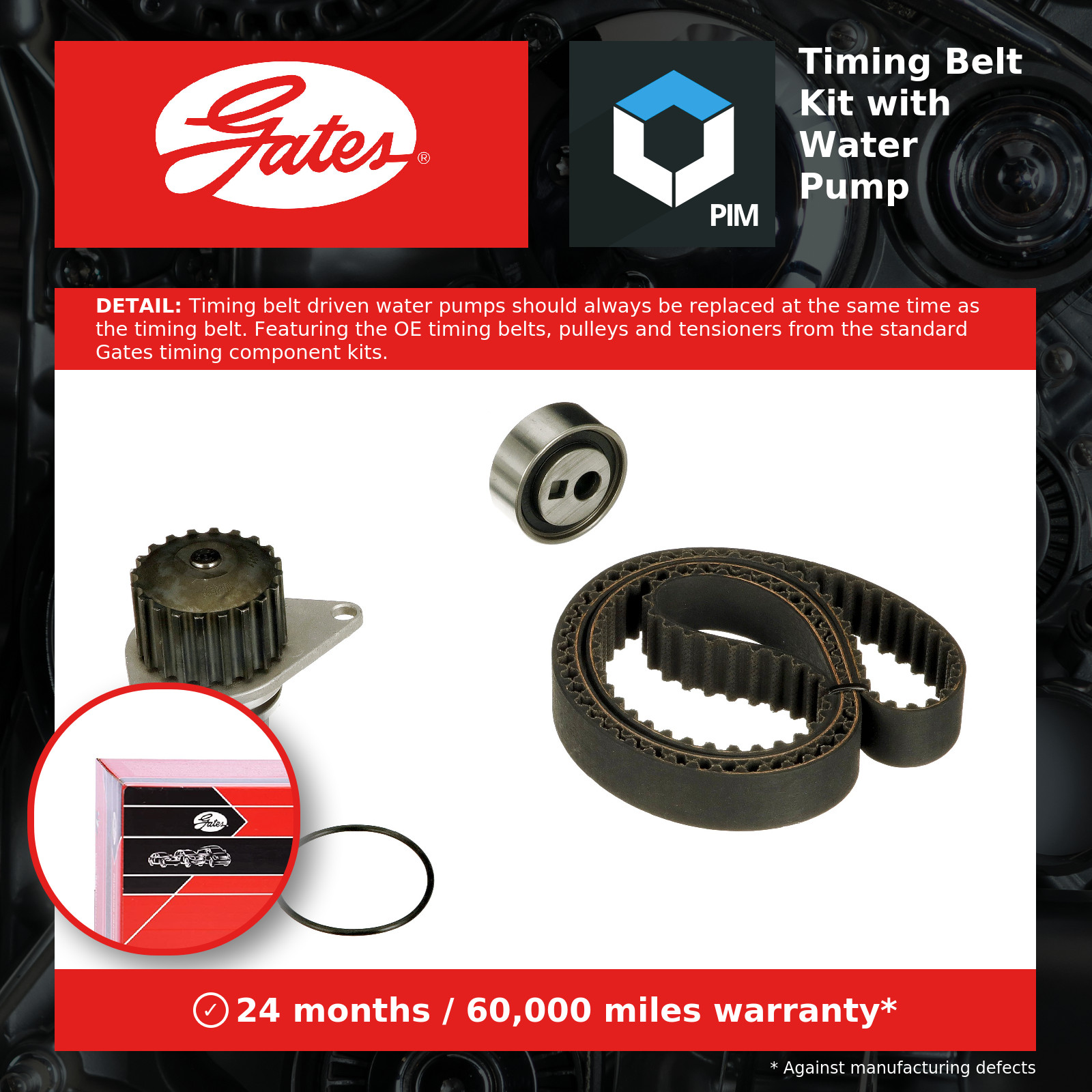 Timing Belt & Water Pump Kit fits CITROEN XSARA N0, N1, N2 1.4 97 to 05 Set New - Image 24
