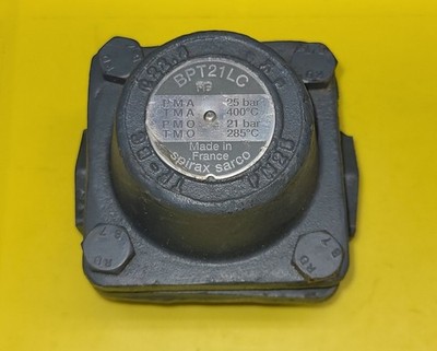 Spirax Sarco BPT21LC Balanced Pressure Thermostatic Steam Trap, 1/2''