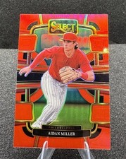 Aidan Miller 2024 Panini Select #9 Red Prizm /149 RC