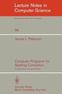 Peterson - Computer Programs for Spelling Correction   An Experiment i - X555z
