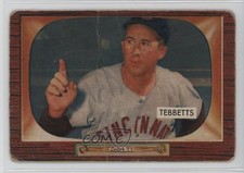 1955 Bowman Birdie Tebbetts #232 19lw