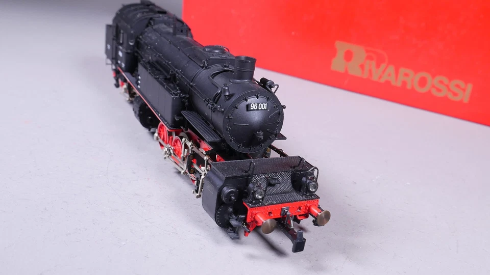 H0 AC Rivarossi 1005 Tenderlok BR 96 001 DRG Mallet in OVP #UX_51 - Bild 3 von 4