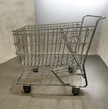 1990s original Dreamkeeper Children s shopping cart. Stainless Steel 12 x12 x7