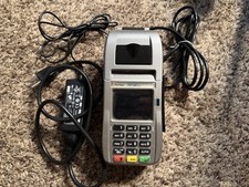 First Data FD130 Credit Card Machine With Power Supply