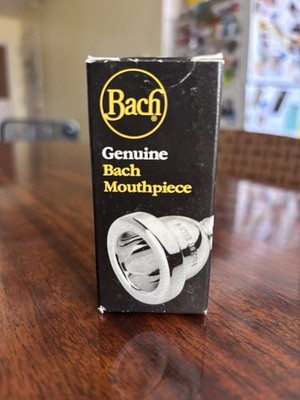 Bach 5G Trombone Mouthpiece Large Shank Silver Plated Brass Lead-Free 3415G