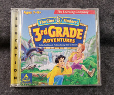 The Clue Finders 3rd Grade Adventures Learning Company Ages 7-9 PC CD C14B1