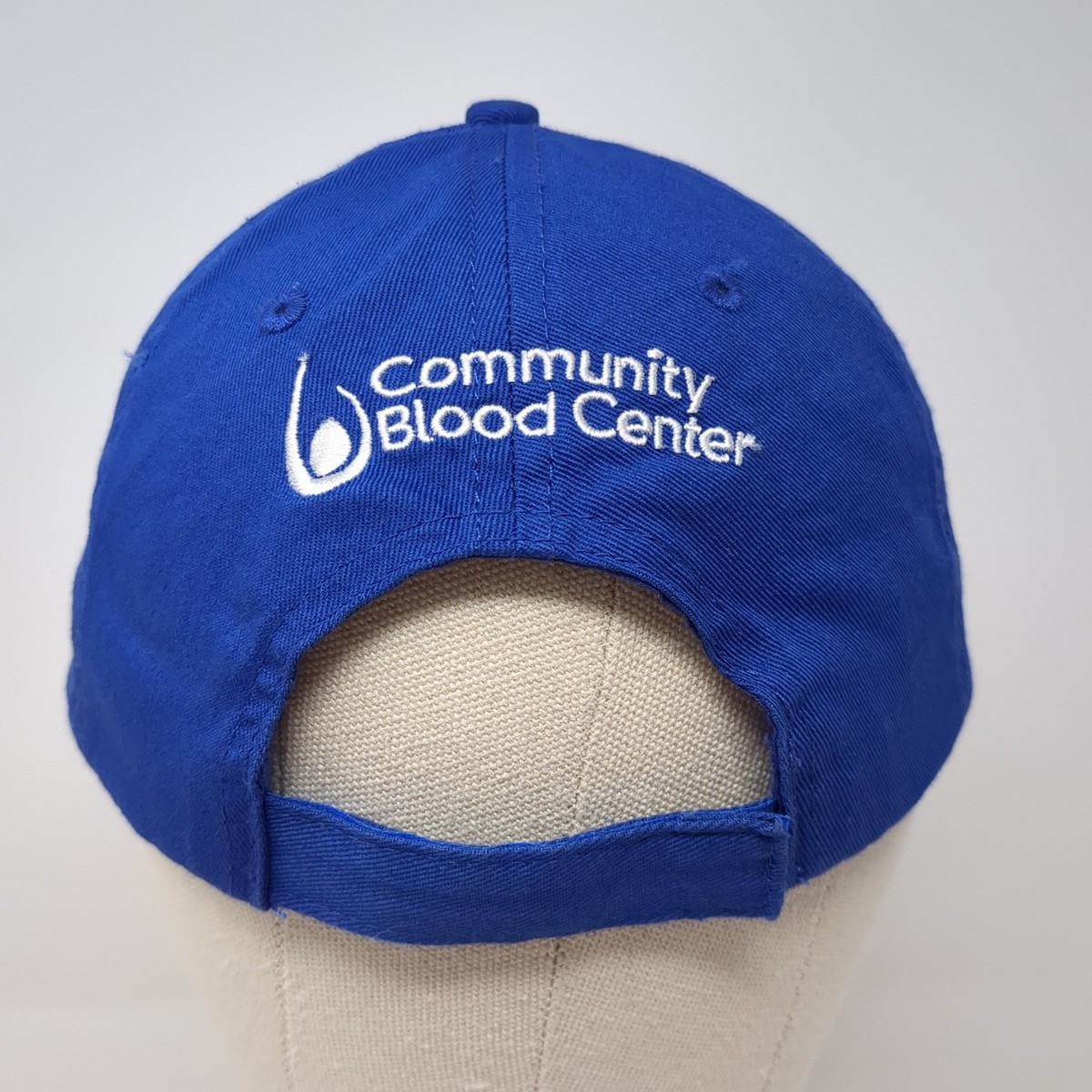 Royals Blood Donors Are Always Royal Strapback Baseball Cap Blue OS Hit Wear View 6