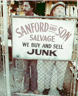 #ad Sanford and sons salvage fred lamar High Quality Magnet 3 in by 4 in 1167 $6.95