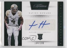 2016 Panini Prime Signatures Prospects 164/199 Xavien Howard #257 Auto 0v1