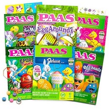 Easter Egg Decorating Kit Variety Pack -- 6 Deluxe Egg Coloring Kits with