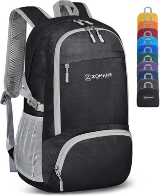 Leichter faltbarer Rucksack 30L  Damen Herren Wandern Tagesrucksack