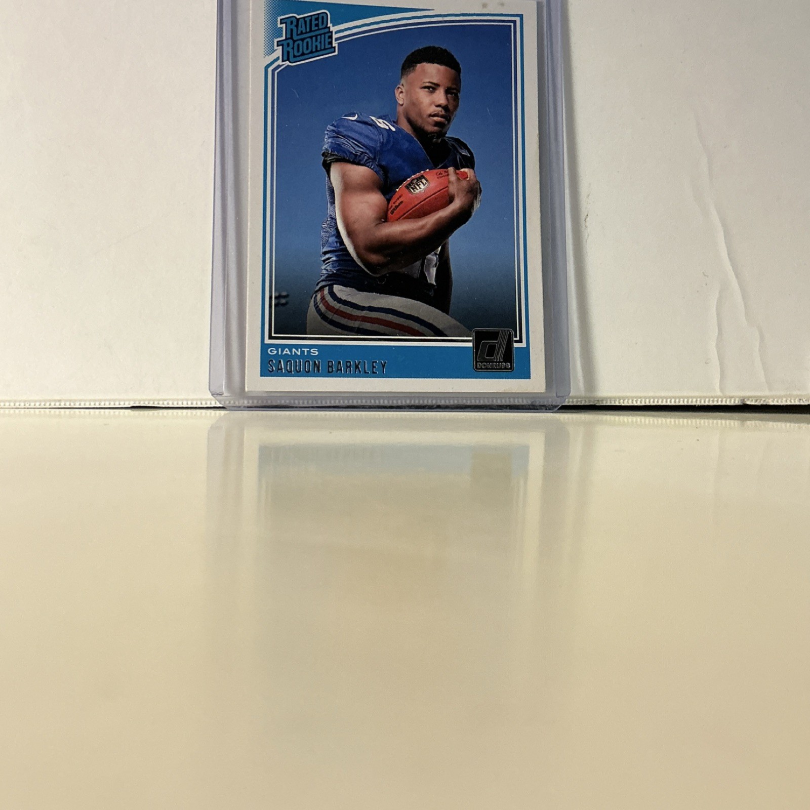 Panini 2018 Donruss Rated Rookie #306 Saquon Barkley New York Giants NFL