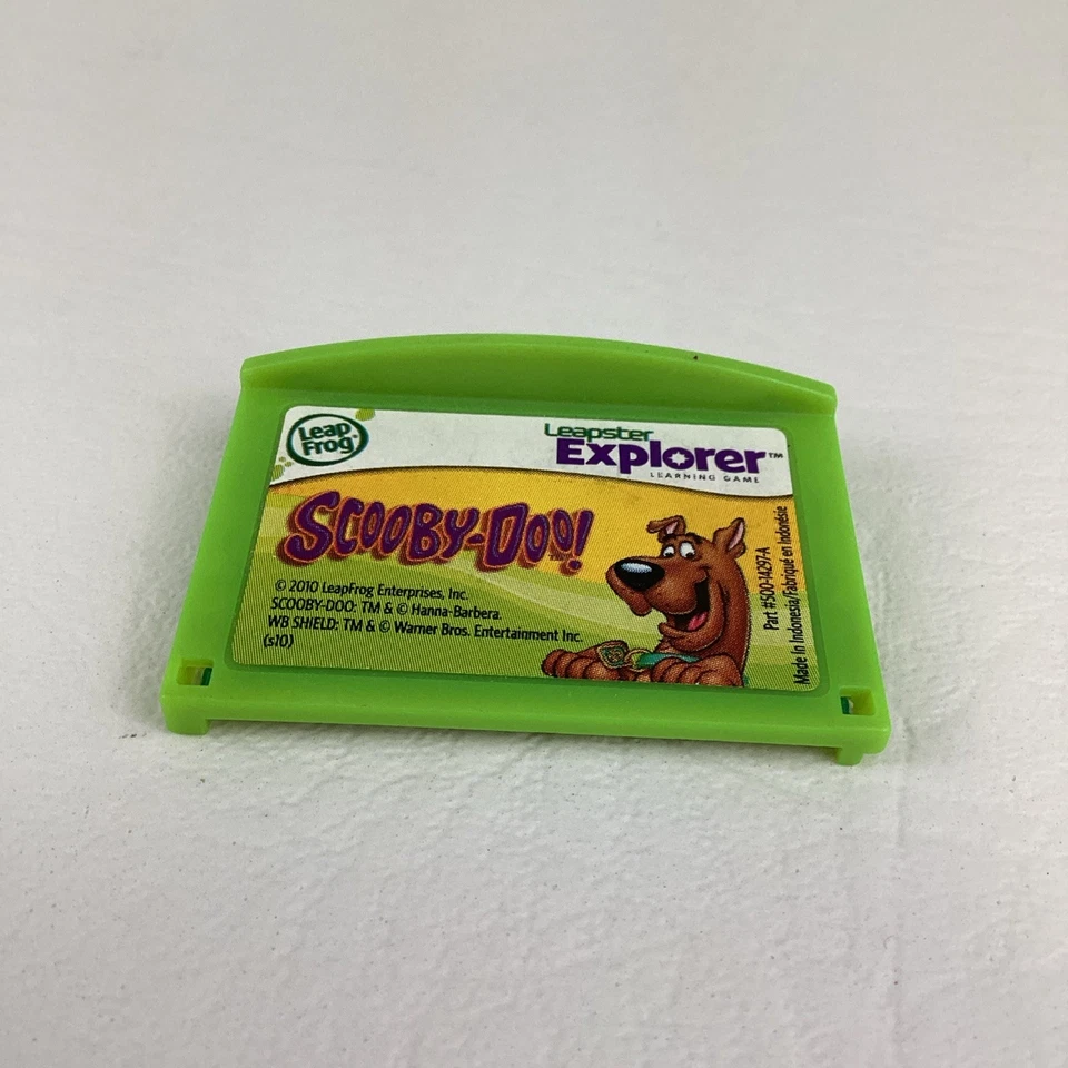 Leap Frog Explorer Video Game Cartridge Scooby Doo Learning Hanna Barbera 2010 - Image 2 of 4