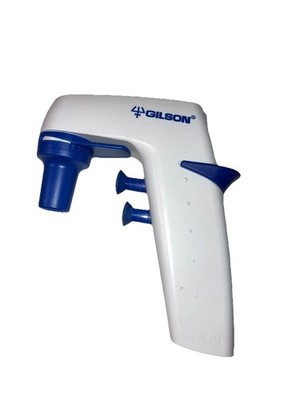Gilson Electronic Pipette Filler Pipettor with Digital Display, 1-Channel - Used