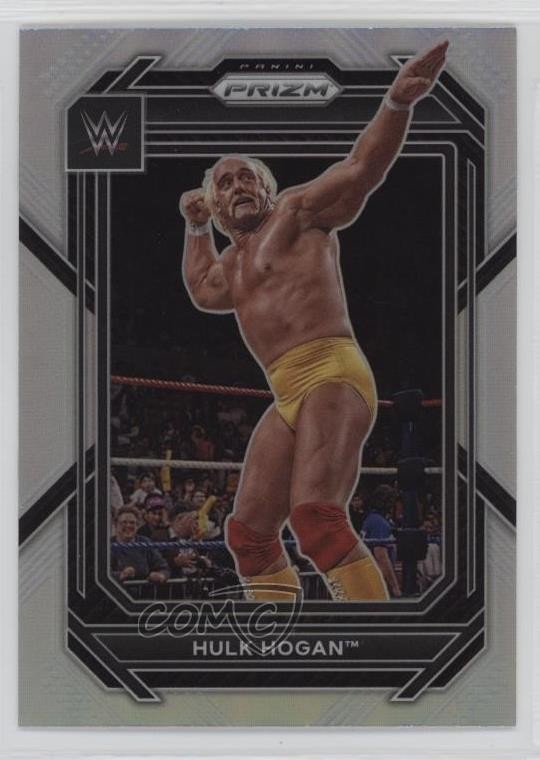 2023 Panini Prizm WWE Silver Prizm Hulk Hogan #195 1m8u
