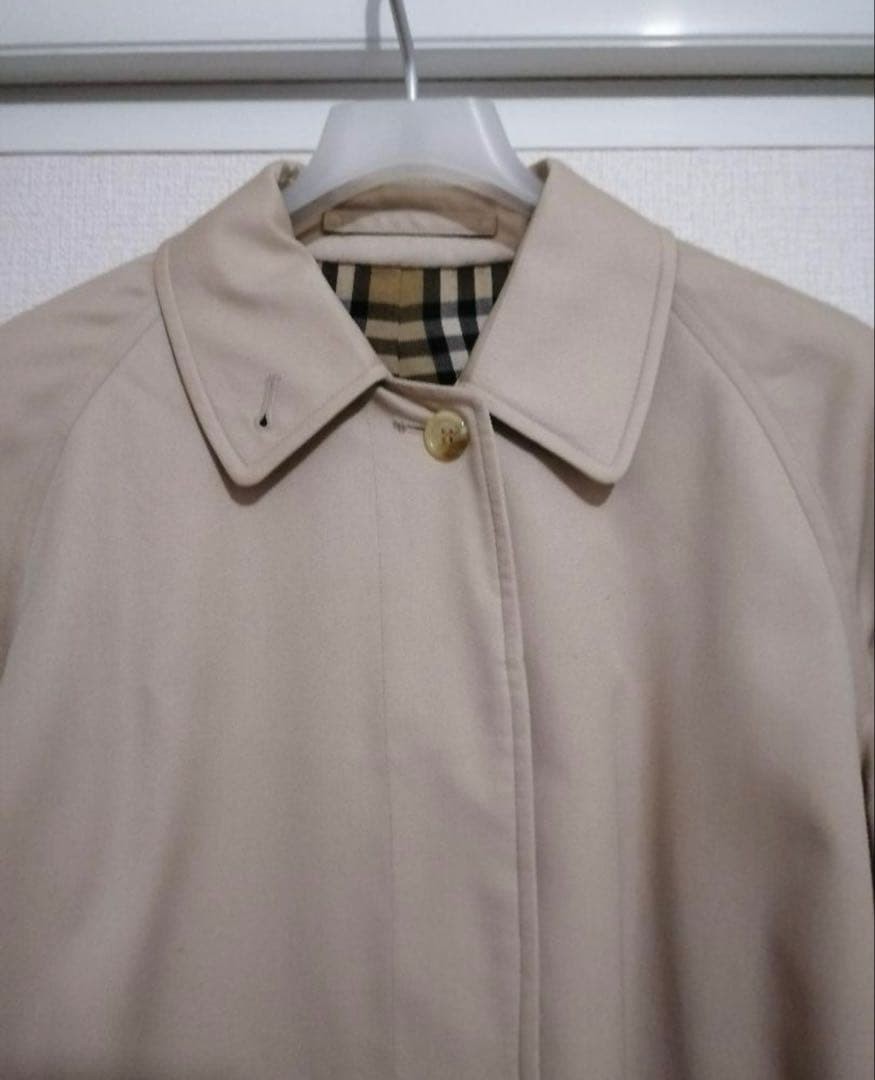 Burberry  1980s Made in England  Sten Collar Coat Trench Coat thumbnail 8
