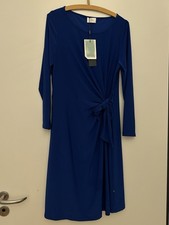 Kleid von Vera Mont Gr. 44, dunkelblau, Neu M...