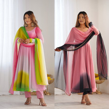 Indian Wedding Bollywood Heavy ReadyMade Bridal Salwar Kameez Plazzo Suit