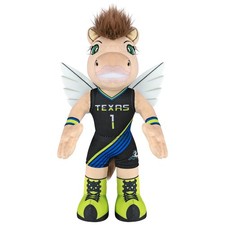 Dallas Wings Lightning 10" Mascot Plush Figure - A Mascot for Play or Display