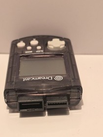 Sega Dreamcast HKT-7000 Smoke Black Visual Memory Unit VMU OEM  Japan Import