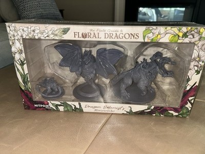 NEW The Field Guide to Floral Dragons 5E D&D Dragon Botanist Minis