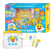 Pinkfong Baby Shark Singing Hospital Doctor Medical Kits Bag LED Light IQ/EQ Toy