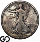 1927-S Walking Liberty Half Dollar, Scarcer San Francisco Issue