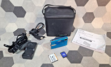 Teal Fujifilm Finepix F Series Z20fd Digital Camera W/ Charger  4GB SD Card