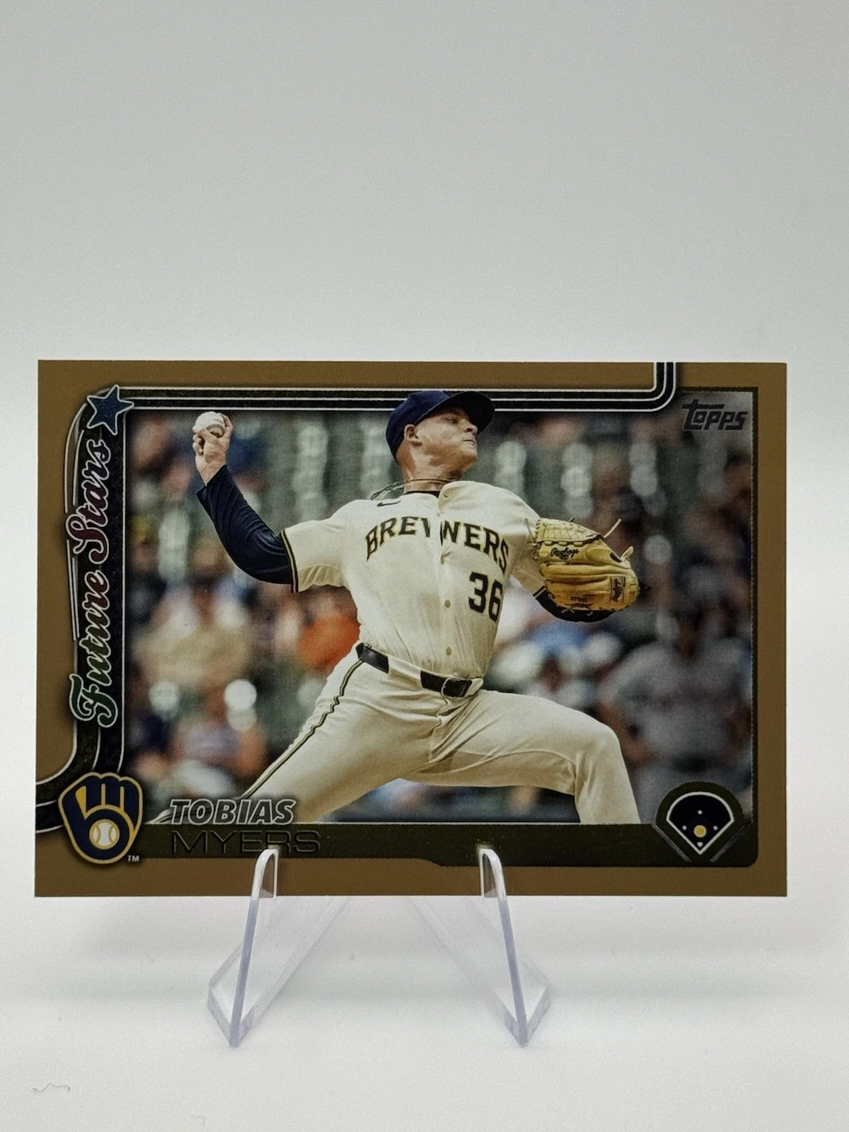 2025 Topps Series 2 - Future Stars Tobias Myers #636 Gold 1048/2025