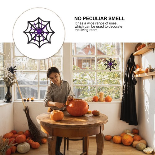 Sztuczne dekoracje na Halloween Plastikowe pająki Ciekawe ozdoby imprezowe - Zdjęcie 6 z 12