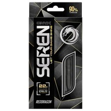 RED DRAGON SEREN 3 ONYX 22 GRAM 90 TUNGSTEN STEEL TIP DARTS 2852
