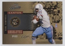 2005 Playoff Absolute Memorabilia Canton Absolutes /250 Earl Campbell HOF 19zq