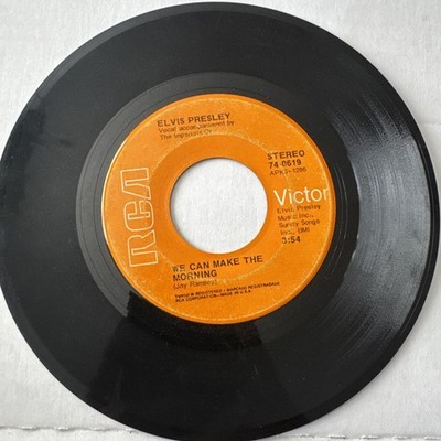 7'' 45rpm - Elvis Presley, Until It's Time For You To Go - RCA 74-0619 (#2)