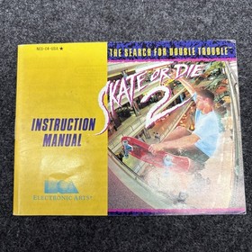 Skate or Die 2 (NES) - CIB Great Condition